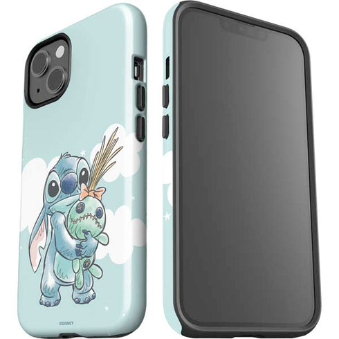 Disney Lilo and Stitch Stitch and Scrump iPhone 15 Impact Case